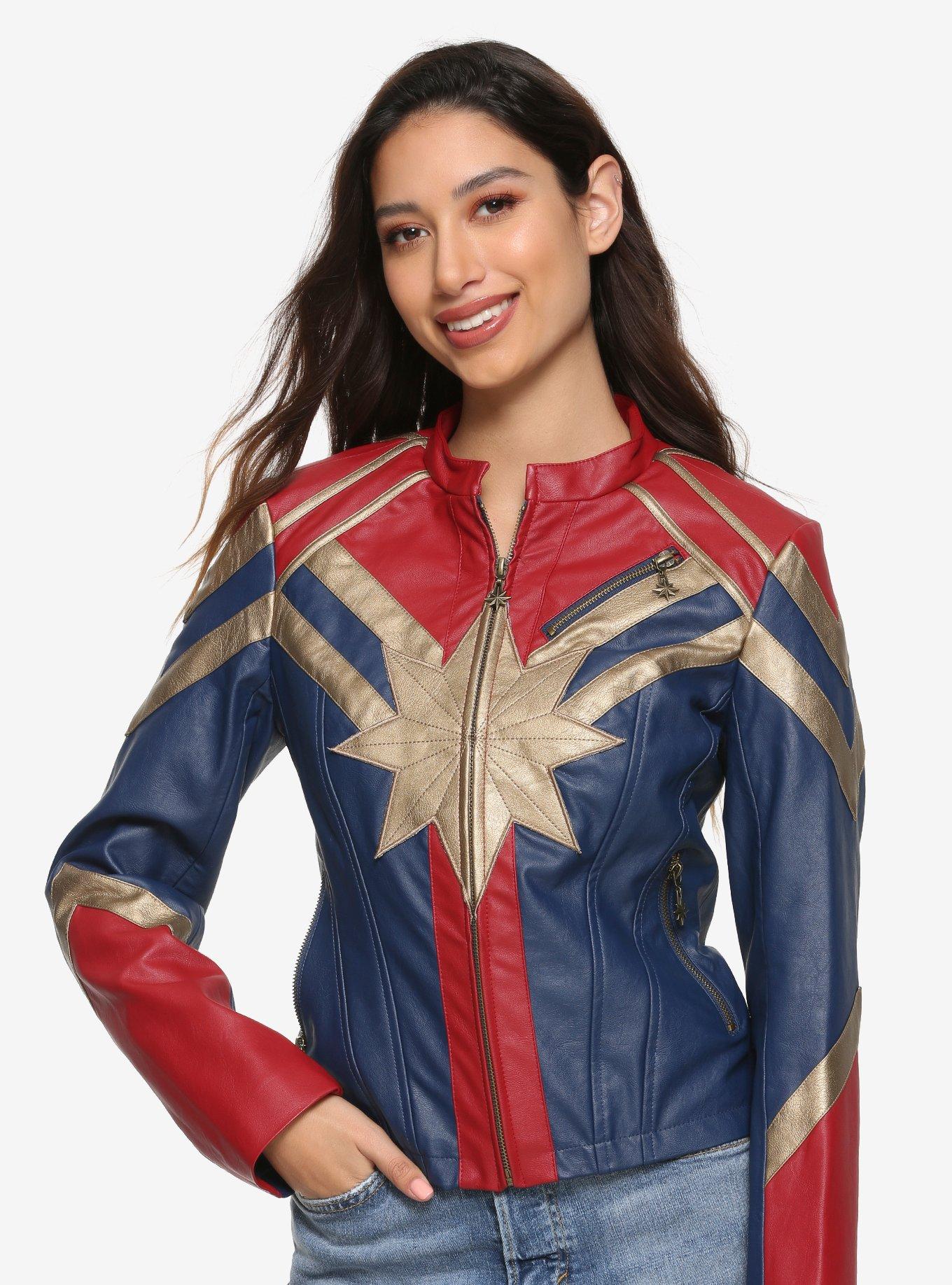 Mens captain deals marvel jacket