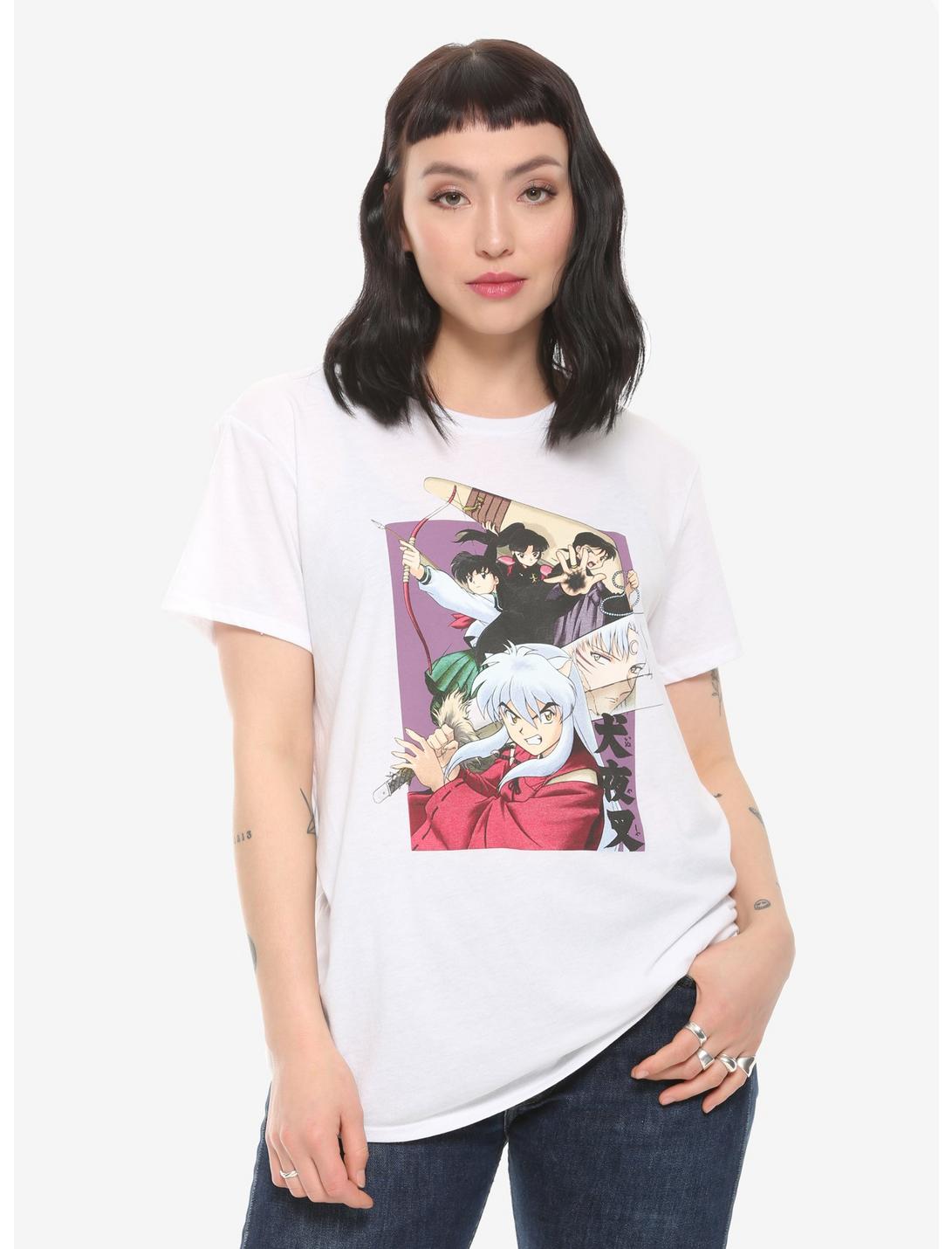 Inuyasha Group Girls T-Shirt, MULTI, hi-res