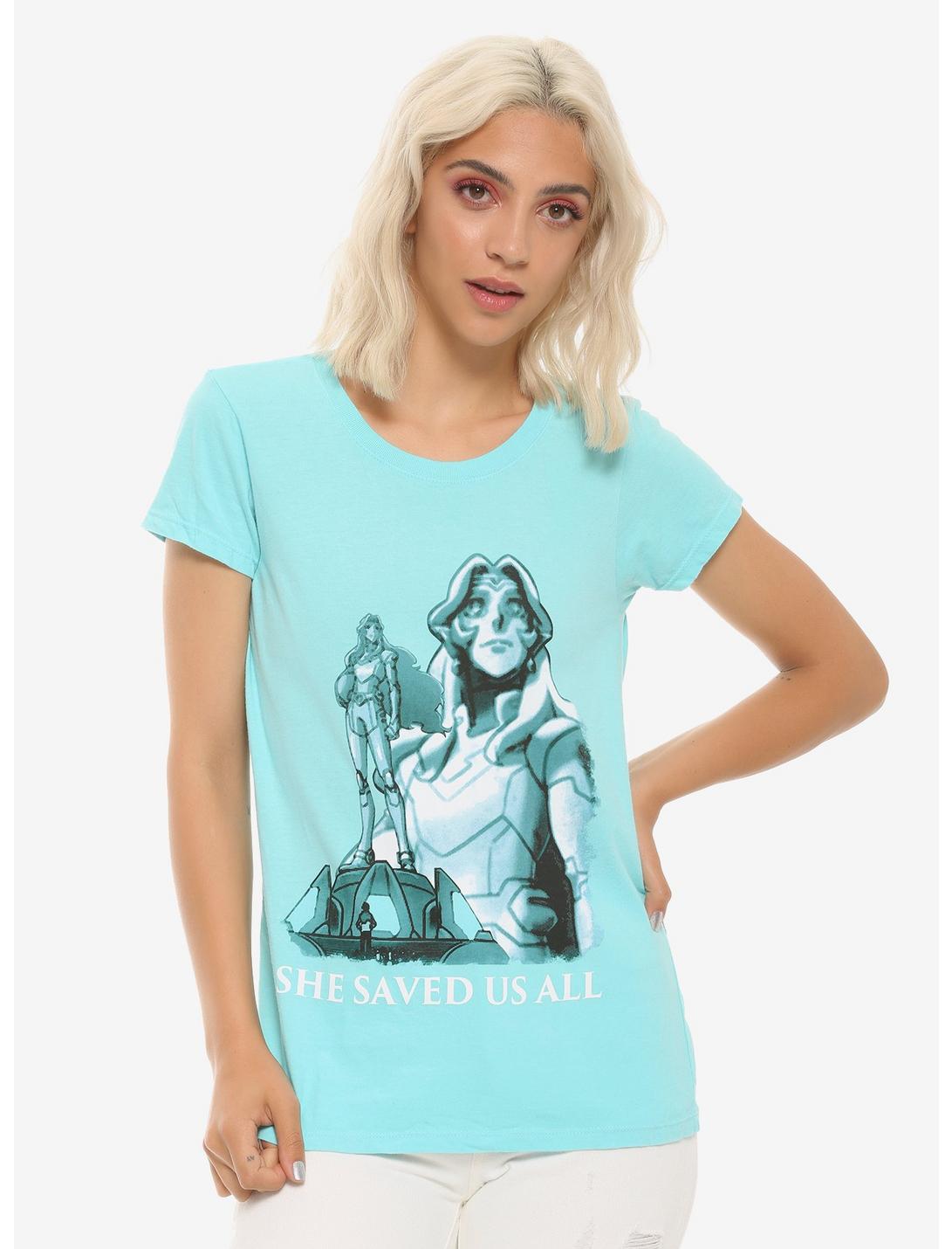 Voltron: Legendary Defender Allura Statue Girls T-Shirt, MULTI, hi-res