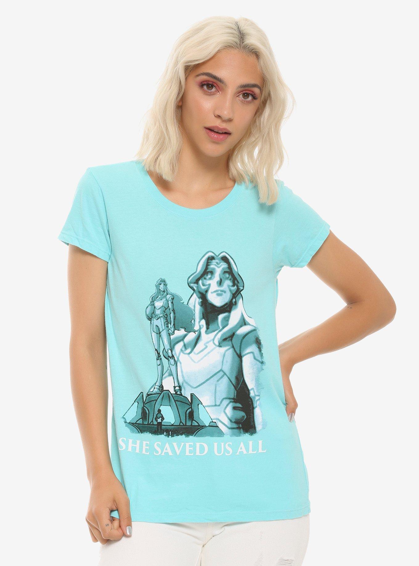 Voltron: Legendary Defender Allura Statue Girls T-Shirt, MULTI, hi-res