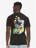 Marvel Avengers Arcade T-Shirt - BoxLunch Exclusive, BLACK, hi-res