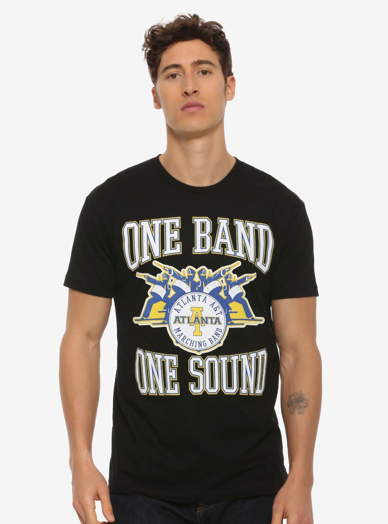 Drumline One Band One Sound T-Shirt - BoxLunch Exclusive, BLACK, hi-res