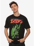 Alien Katakana T-Shirt, BLACK, hi-res