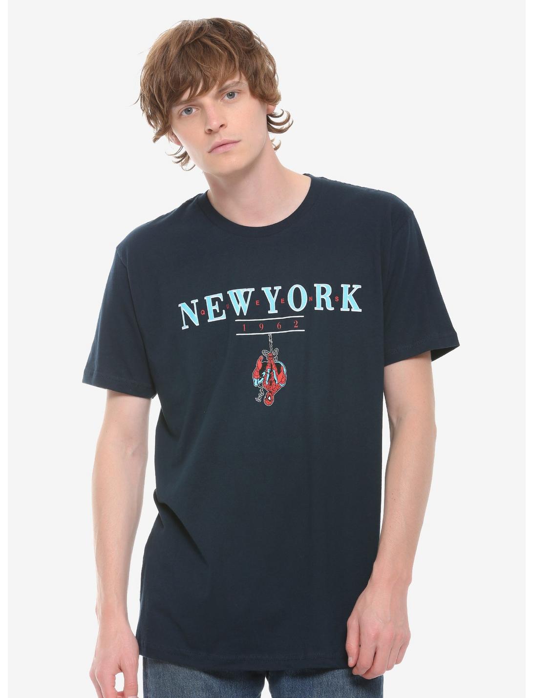 Marvel Spider-Man New York Queens T-Shirt, BLACK, hi-res