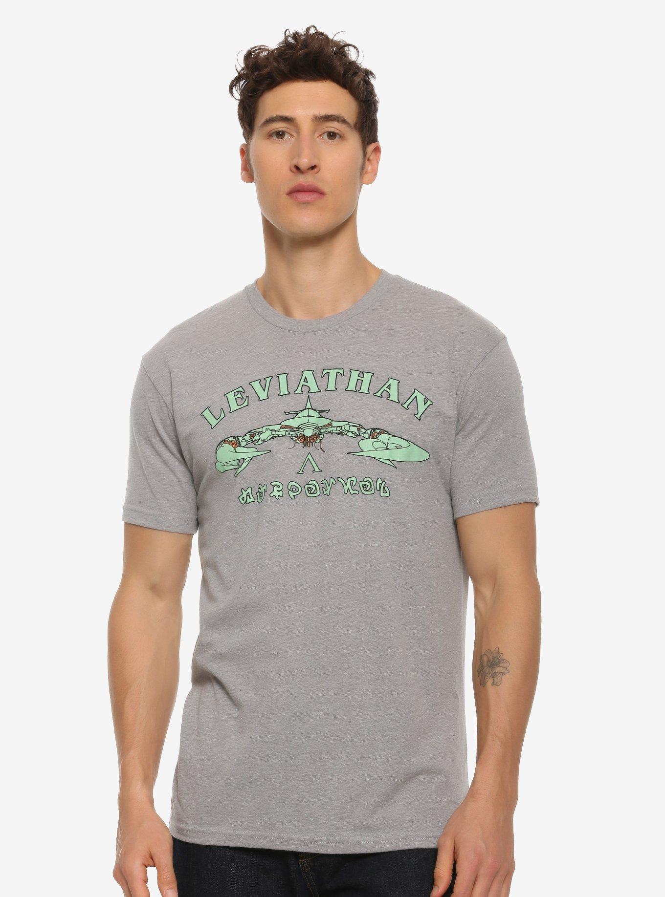 Disney Atlantis: The Lost Empire Leviathan T-Shirt - BoxLunch Exclusive, GREY, hi-res