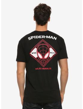 Marvel Spider-Man: Into the Spider-Verse Miles Morales Diamond T-Shirt - BoxLunch Exclusive, , hi-res