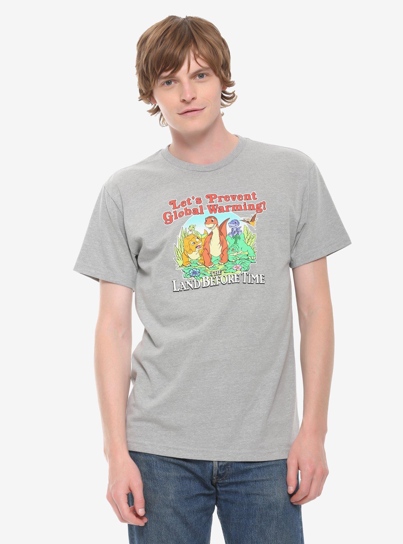 The Land Before Time Global Warming T-Shirt, GREY, hi-res