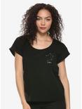 Libra Zodiac Girls T-Shirt, BLACK, hi-res