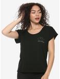 Sagittarius Zodiac Girls T-Shirt, BLACK, hi-res