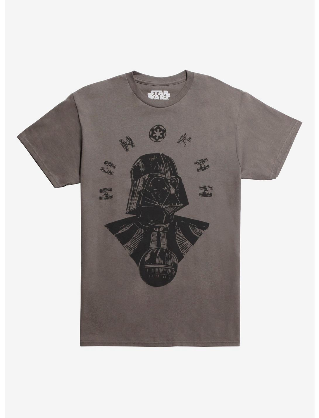 Star Wars Darth Vader Bust T-Shirt, BLACK, hi-res