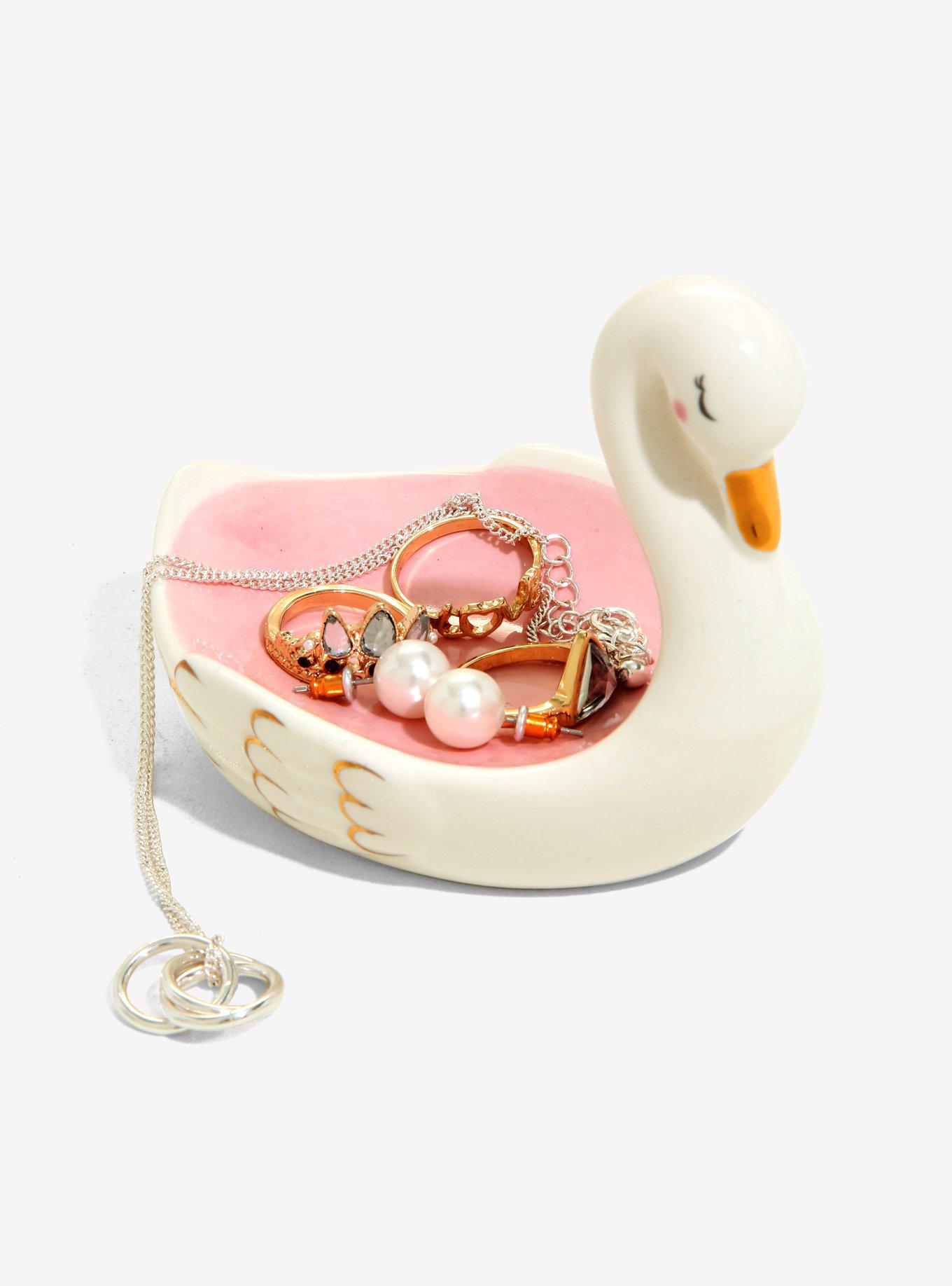 Swan Mini Trinket Tray, , hi-res