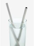 Reusable Stainless Steel Straws with Pouch - BoxLunch Exclusive, , hi-res