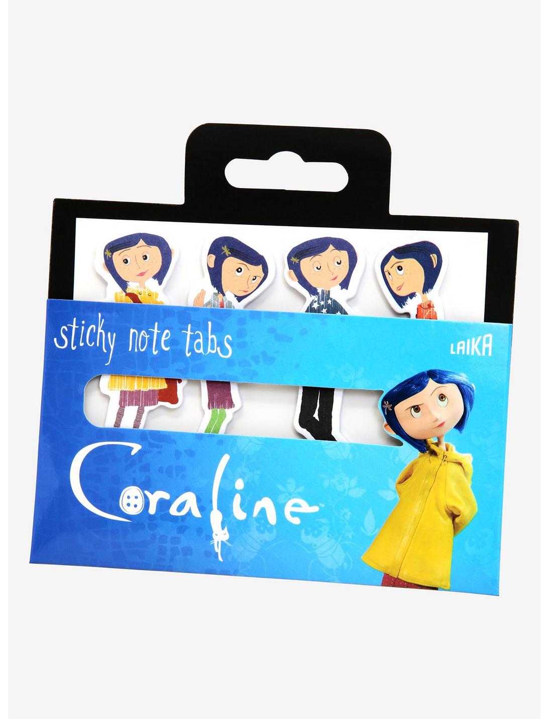 Coraline Sticky Note Tabs - BoxLunch Exclusive, , hi-res