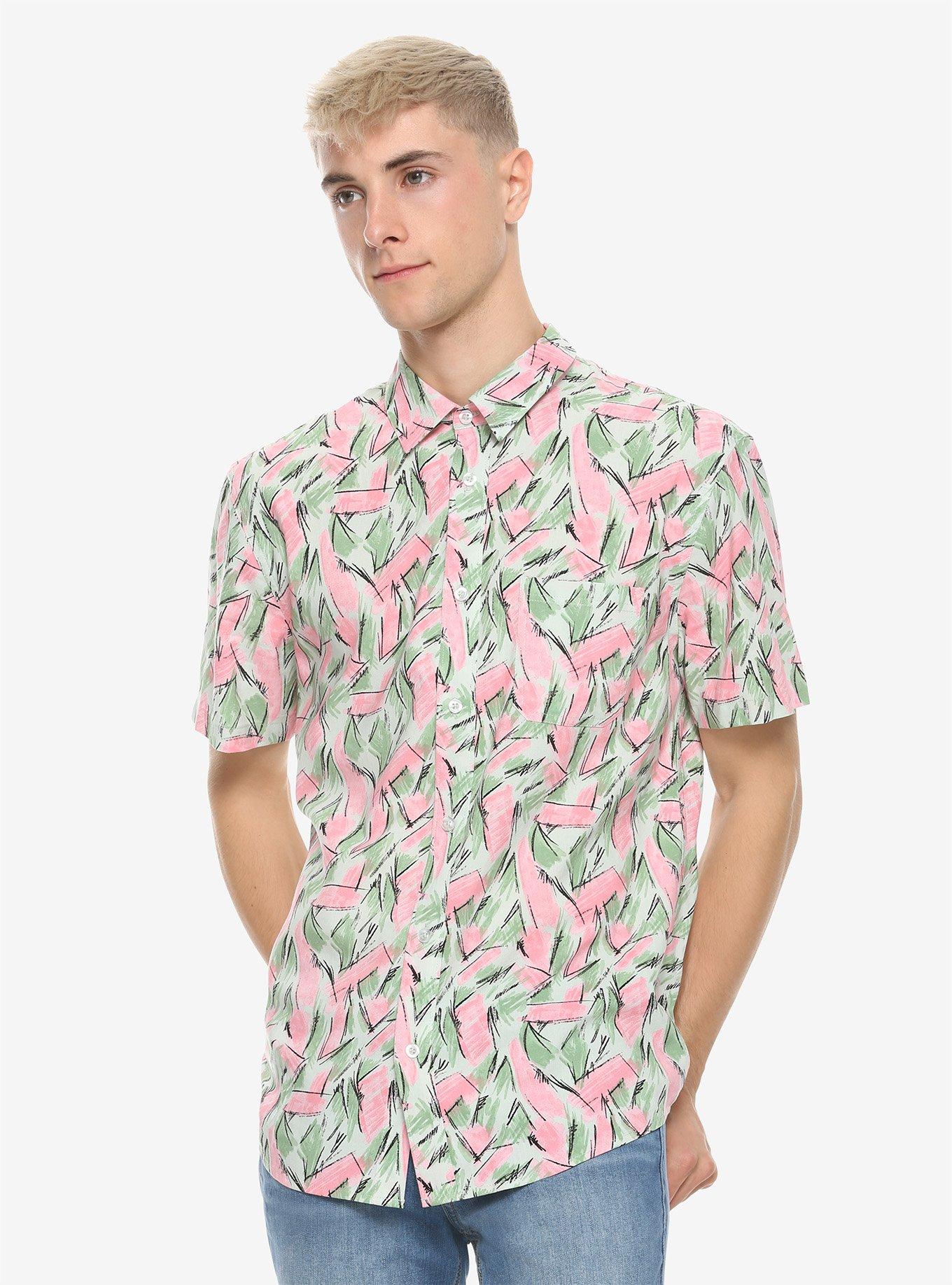 Stranger Things Hopper Woven Button-Up