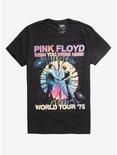 Pink Floyd Wish You Were Here Tour T-Shirt, BLACK, hi-res