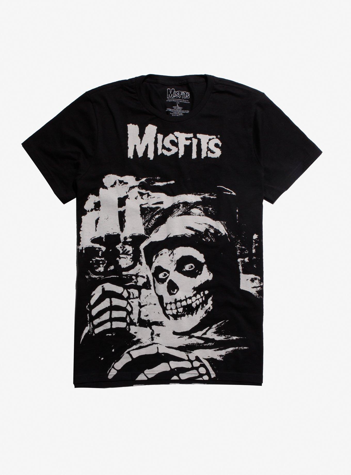 Misfits Crimson Ghost T-Shirt, BLACK, hi-res