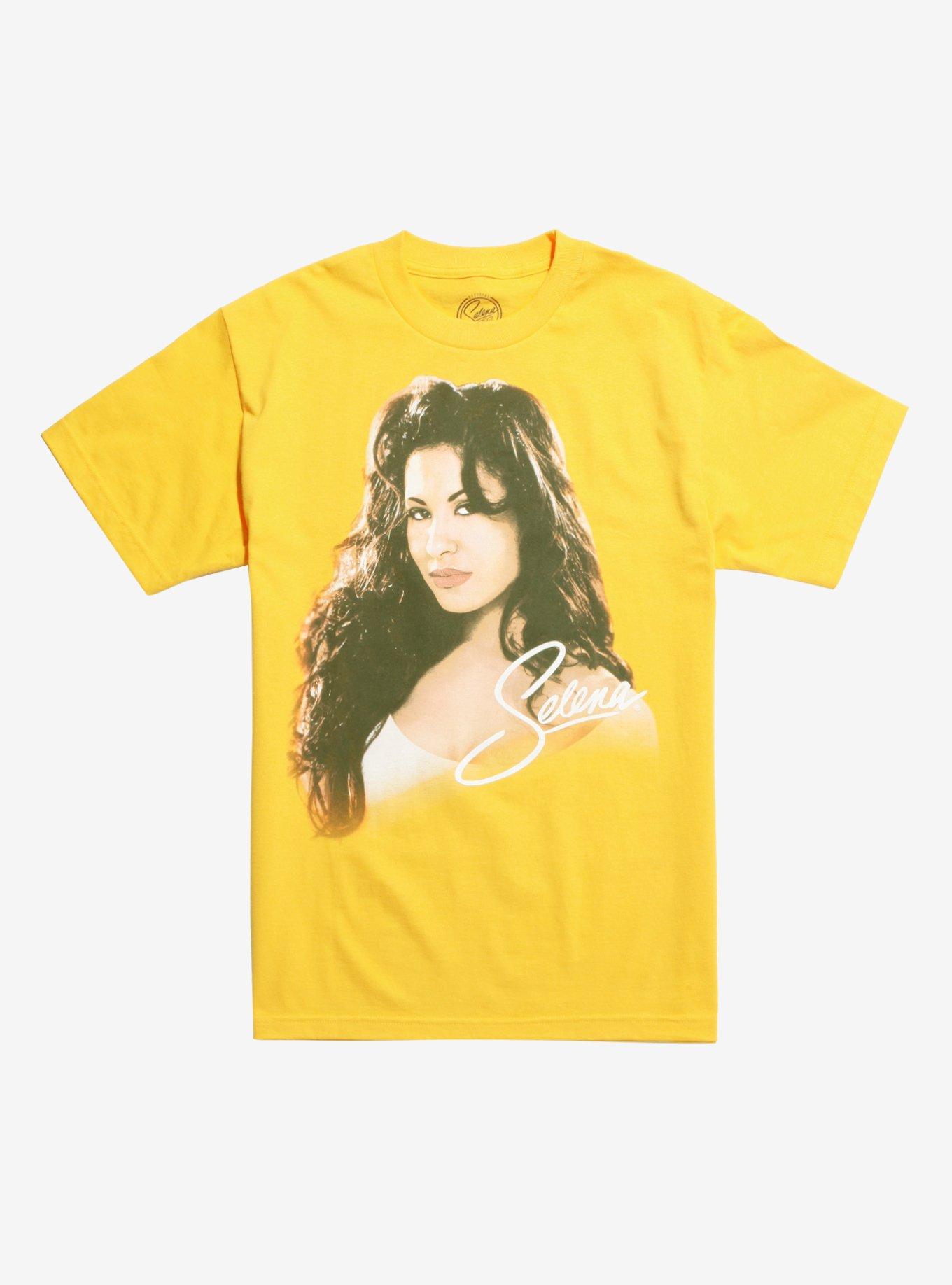 Selena Yellow Photo T-Shirt | Hot Topic