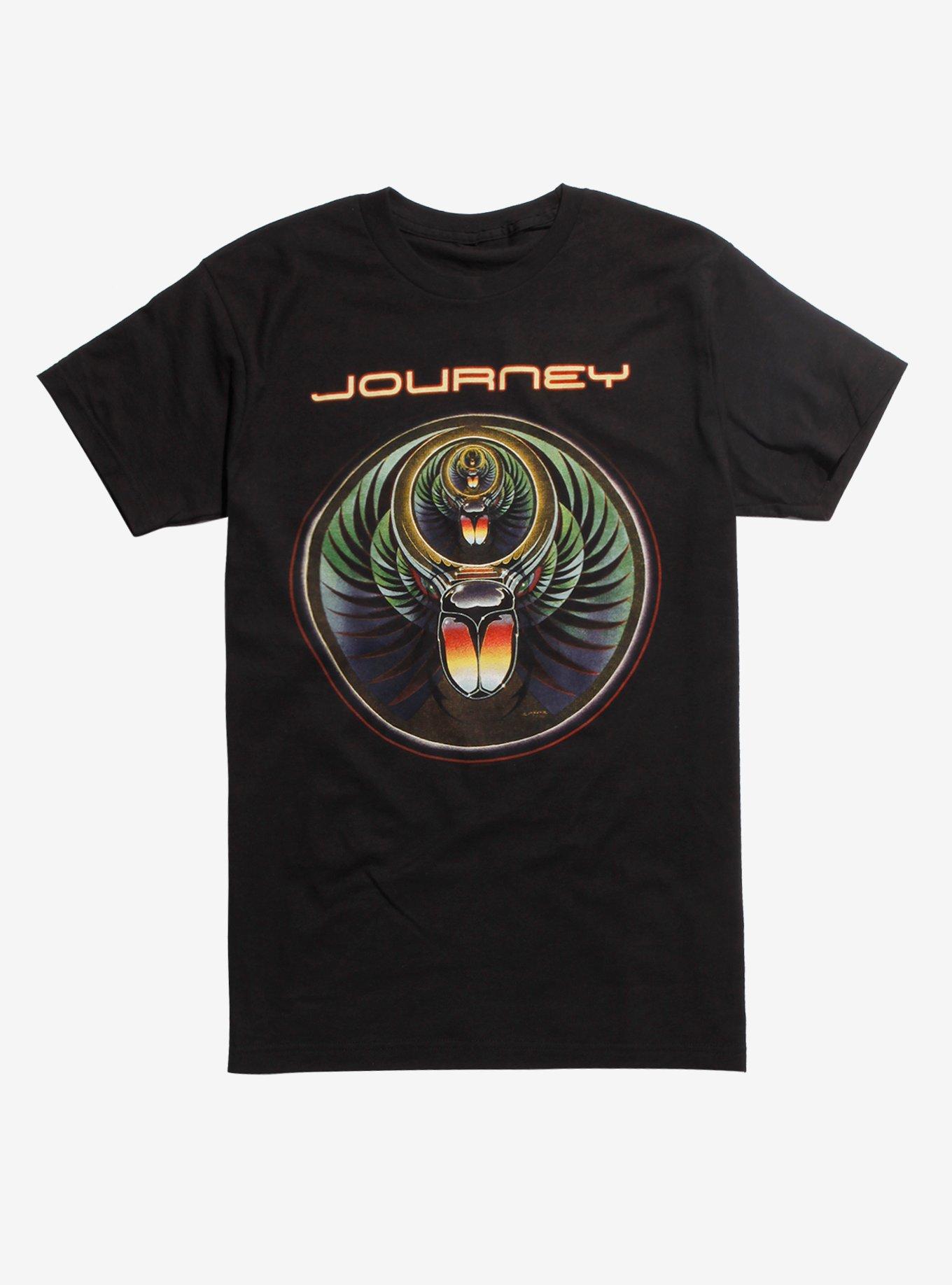 Journey Captured Beetle Logo T-Shirt, BLACK, hi-res