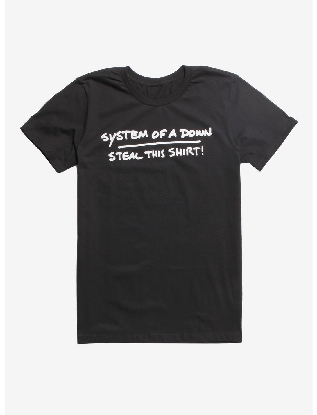 System Of A Down Steal This Shirt! T-Shirt, BLACK, hi-res