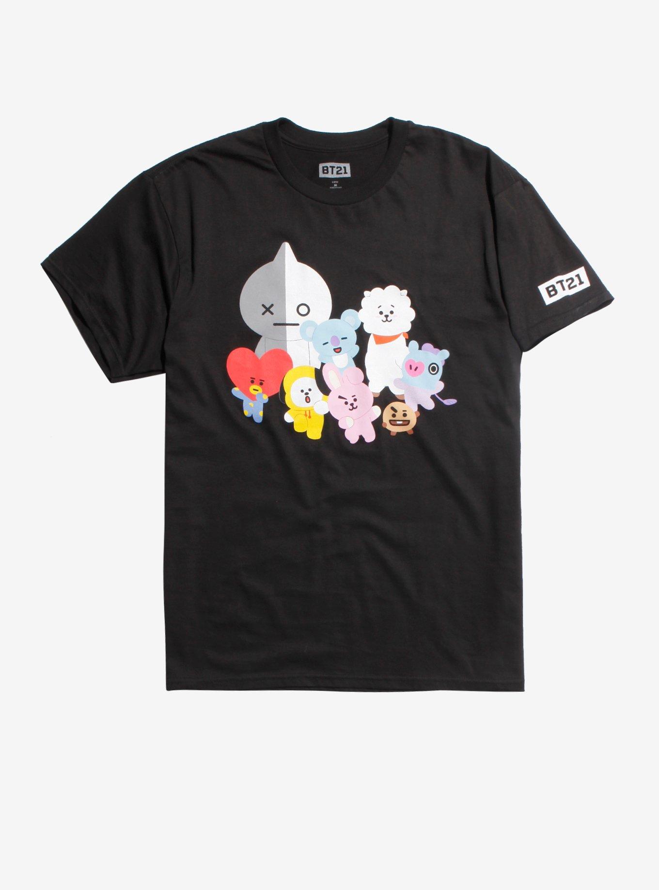 hot topic bt21 shirt