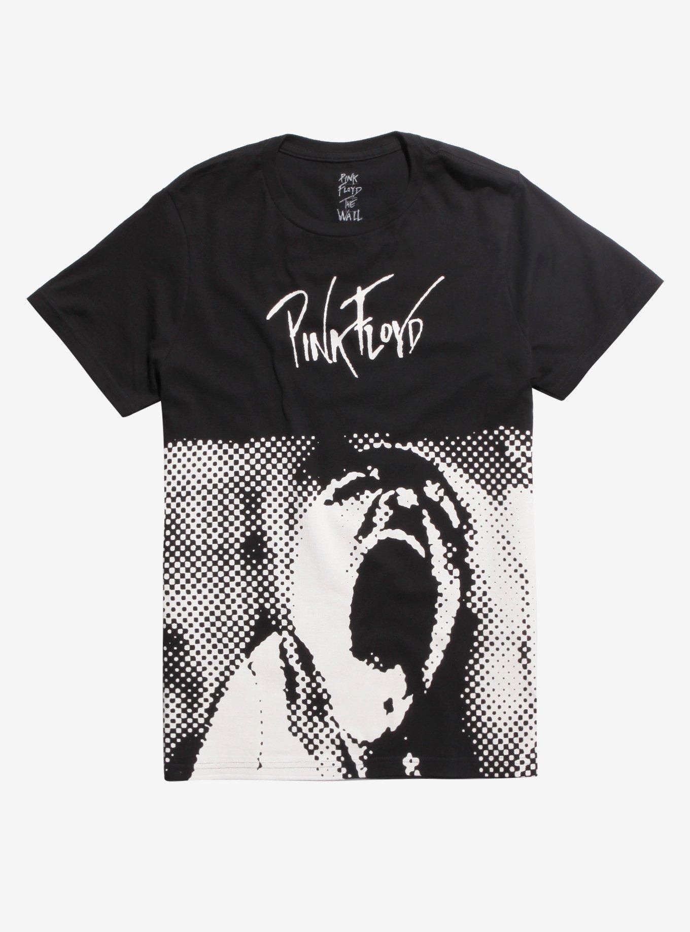 Pink Floyd The Wall Screaming Face Graphic T-Shirt, BLACK, hi-res