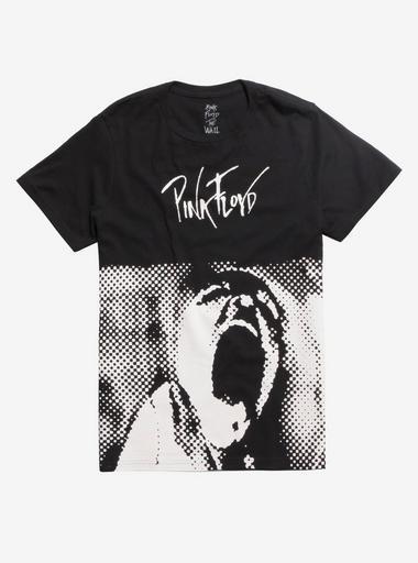 Pink Floyd The Wall Screaming Face Graphic T-Shirt Hot Topic
