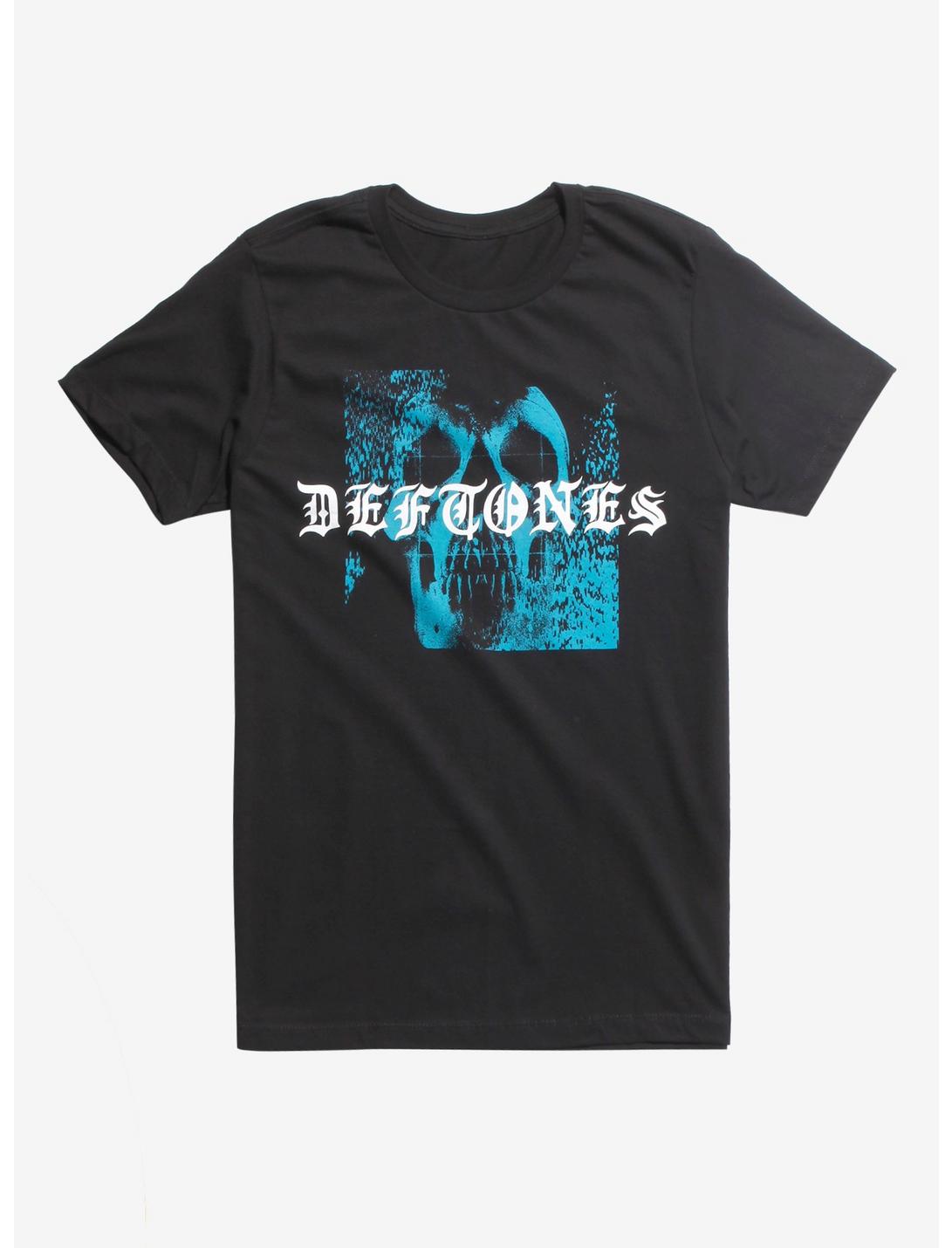 Deftones Skull T-Shirt, BLACK, hi-res
