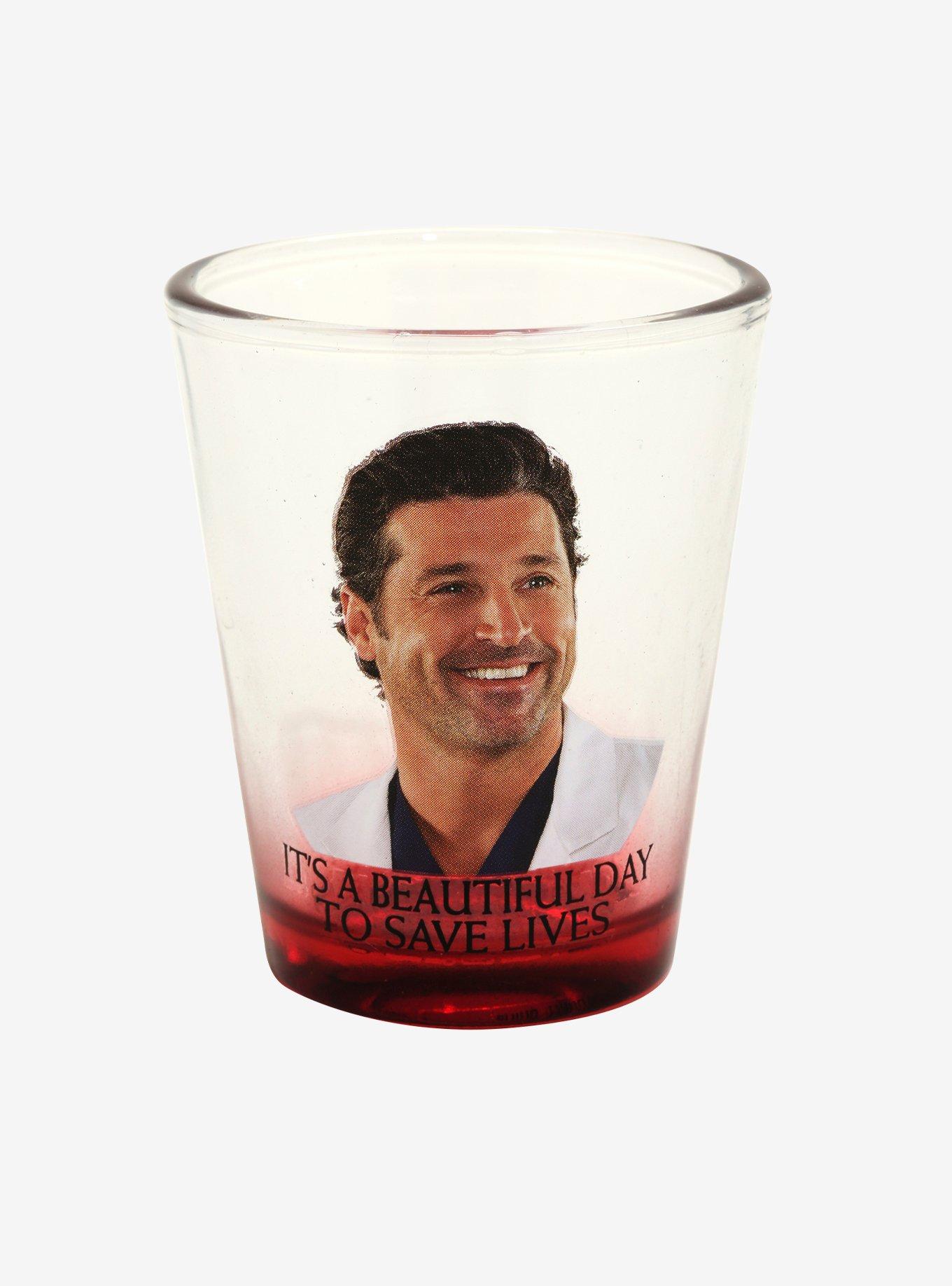Grey's Anatomy Derek Quote Mini Glass, , hi-res