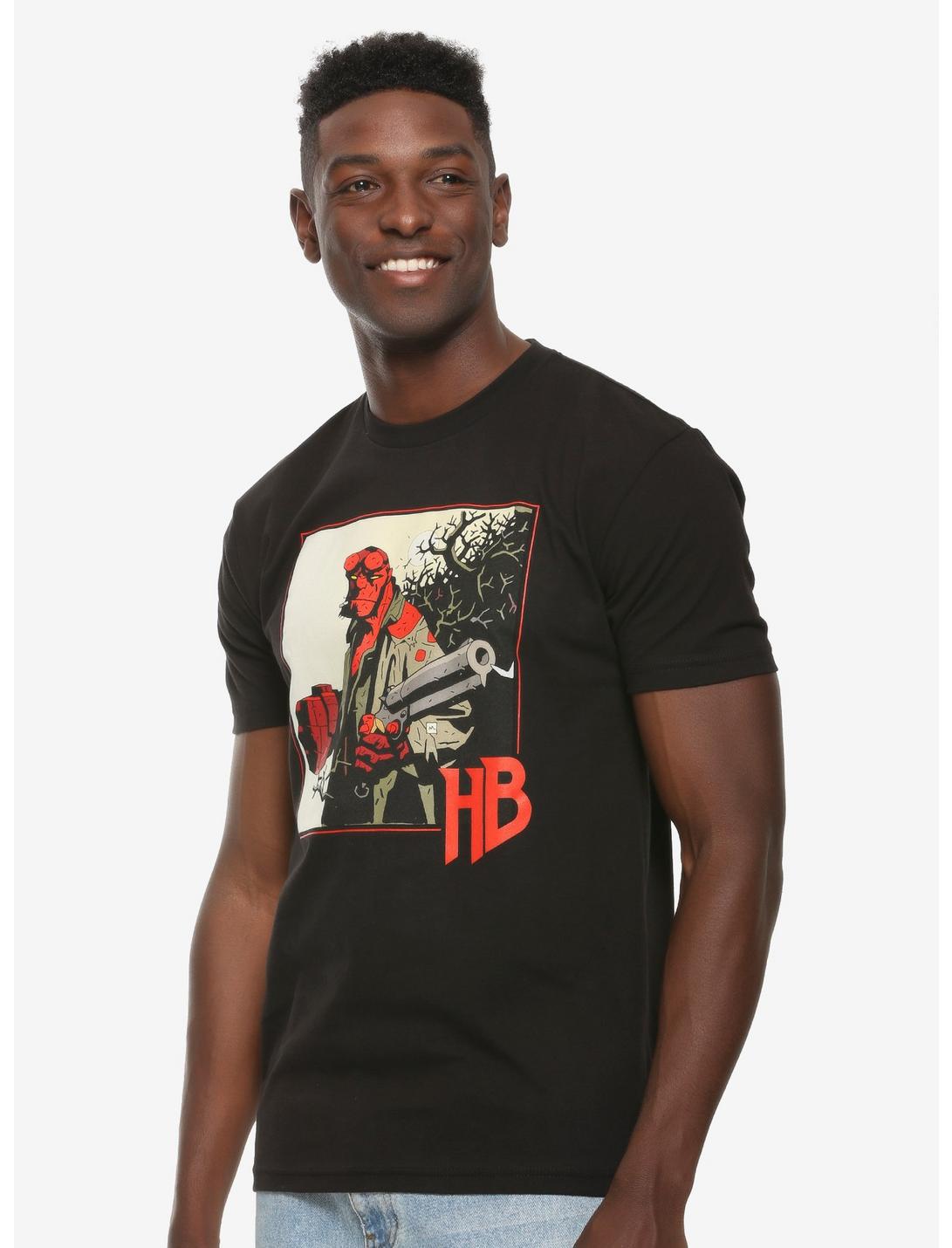 Hellboy Box T-Shirt, BLACK, hi-res
