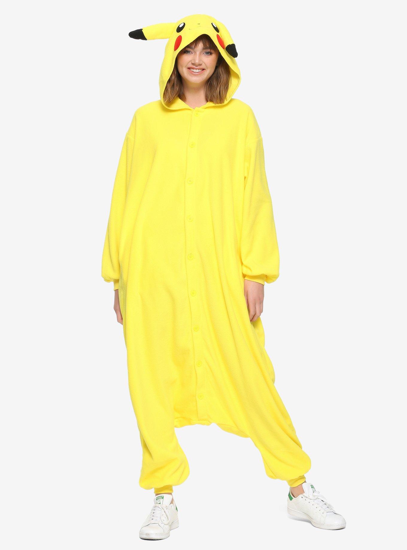 Pokemon Pikachu Kigurumi One-Piece Pajama, , hi-res