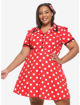 Disney Minnie Mouse Retro Dress Plus Size, , hi-res