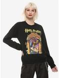 Harry Potter And The Sorcerer's Stone Book Cover Girls Sweatshirt, MULTI, hi-res