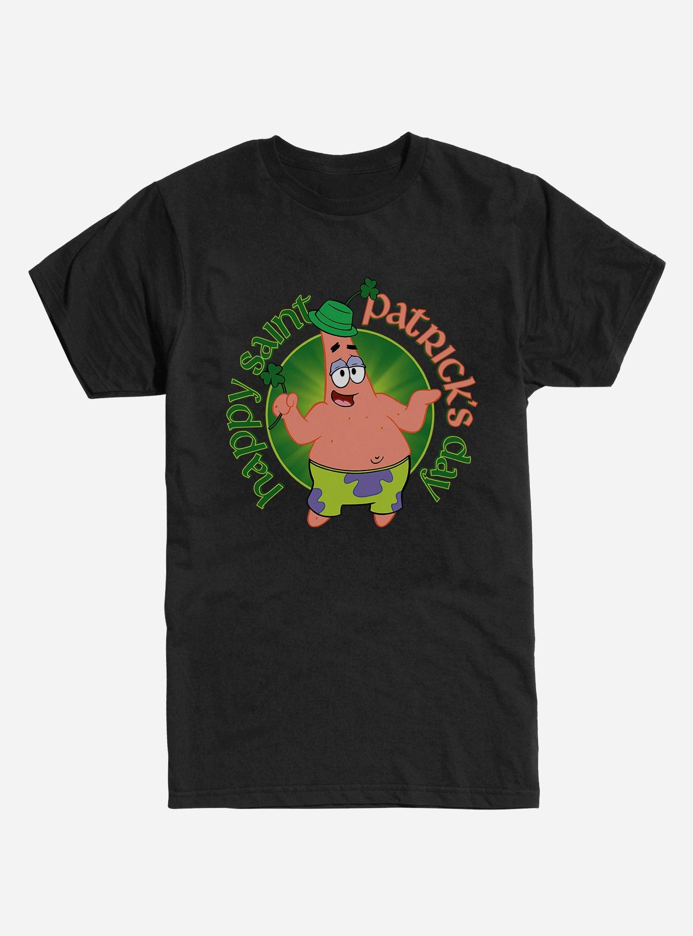 SpongeBob SquarePants Happy St. Patrick's Day Green T-Shirt, , hi-res