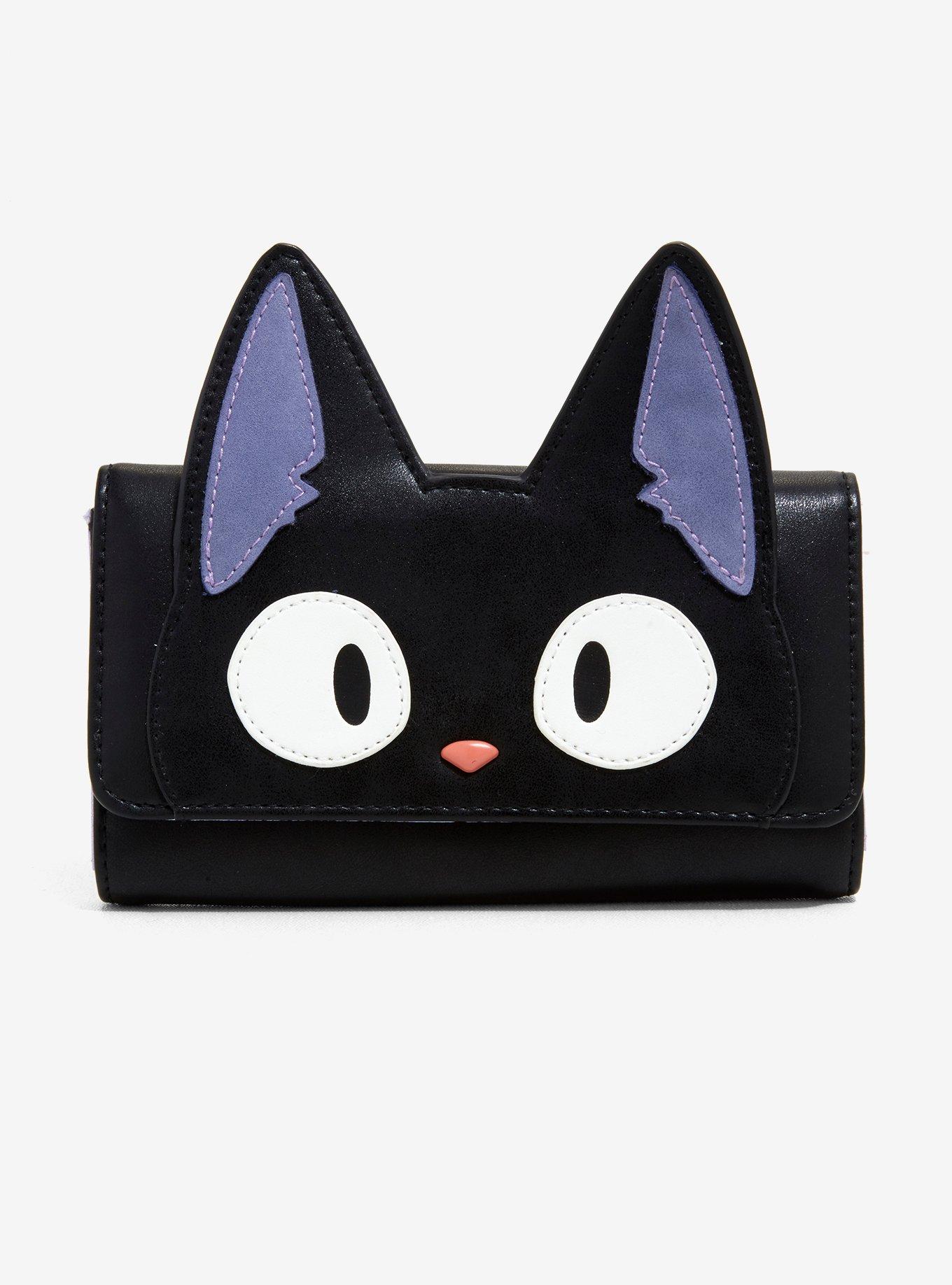 Studio Ghibli Kiki's Delivery Service Jiji Flap Wallet, , hi-res