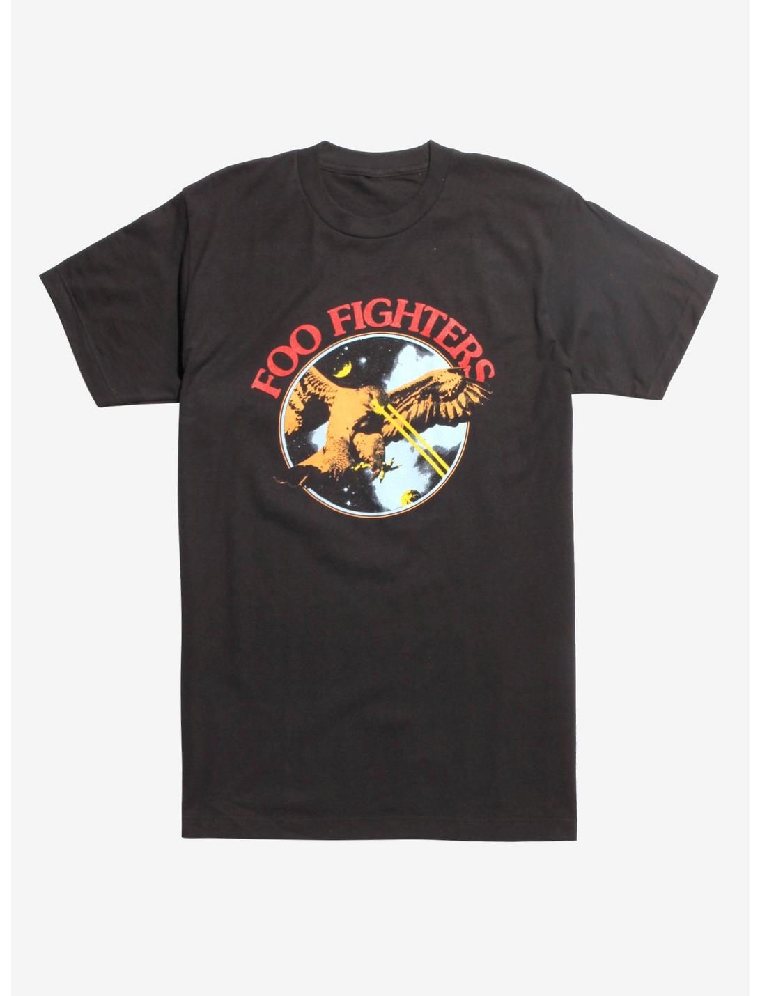 Foo Fighters Laser Eagle T-Shirt, BLACK, hi-res