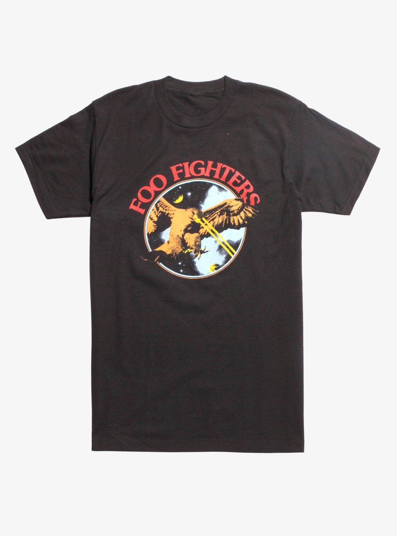 Foo Fighters Laser Eagle T-Shirt, BLACK, hi-res