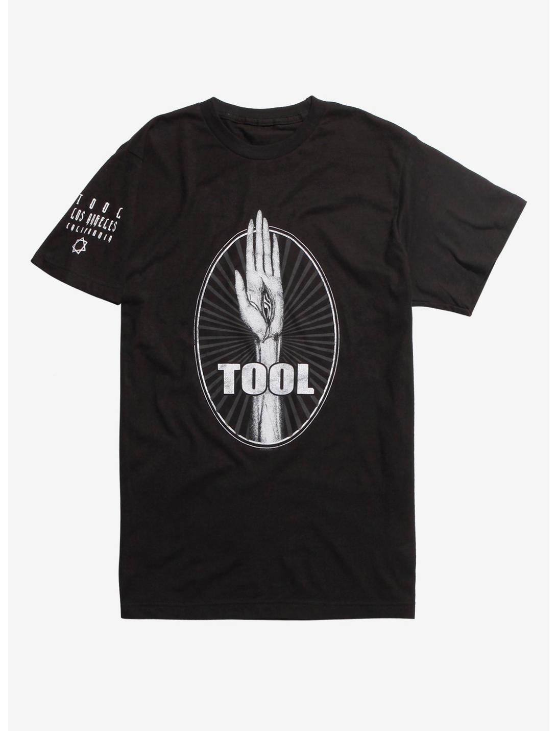Tool Black Hand Wound T-Shirt, BLACK, hi-res