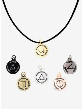 Plus Size Harry Potter Spell Motions Charm Necklace, , hi-res