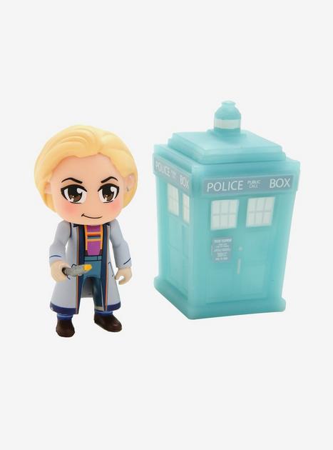 Doctor Who Thirteenth Doctor & Materializing TARDIS Figure Set 2019 ...