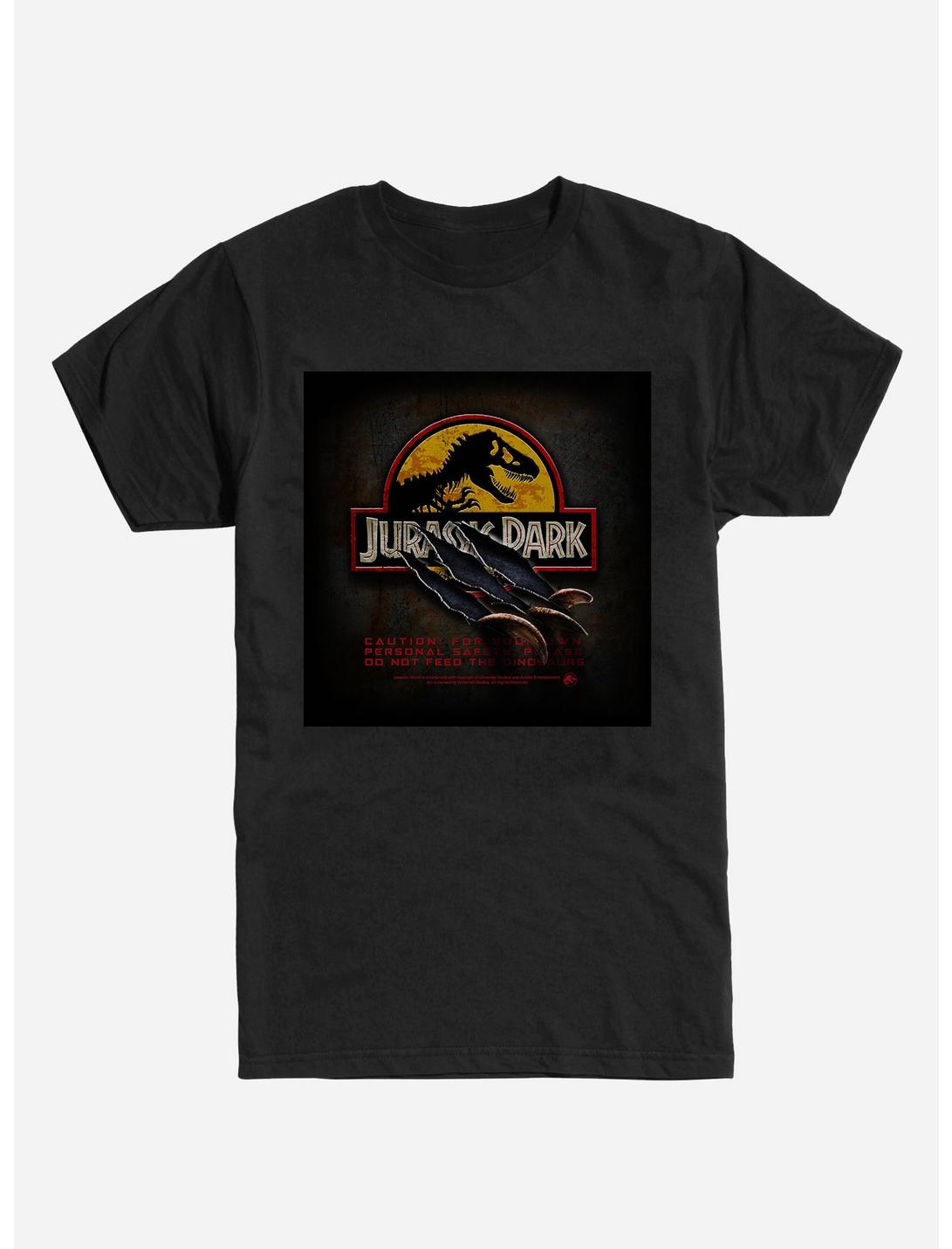 Jurassic Park Poster T-Shirt, BLACK, hi-res