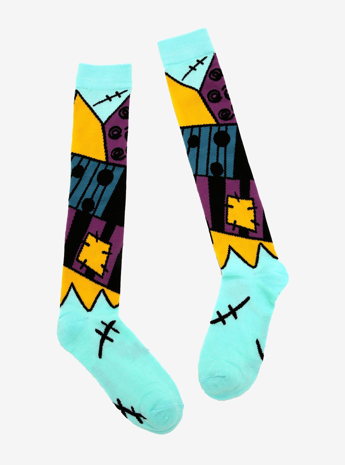 The Nightmare Before Christmas Sally Knee-High Socks, , hi-res