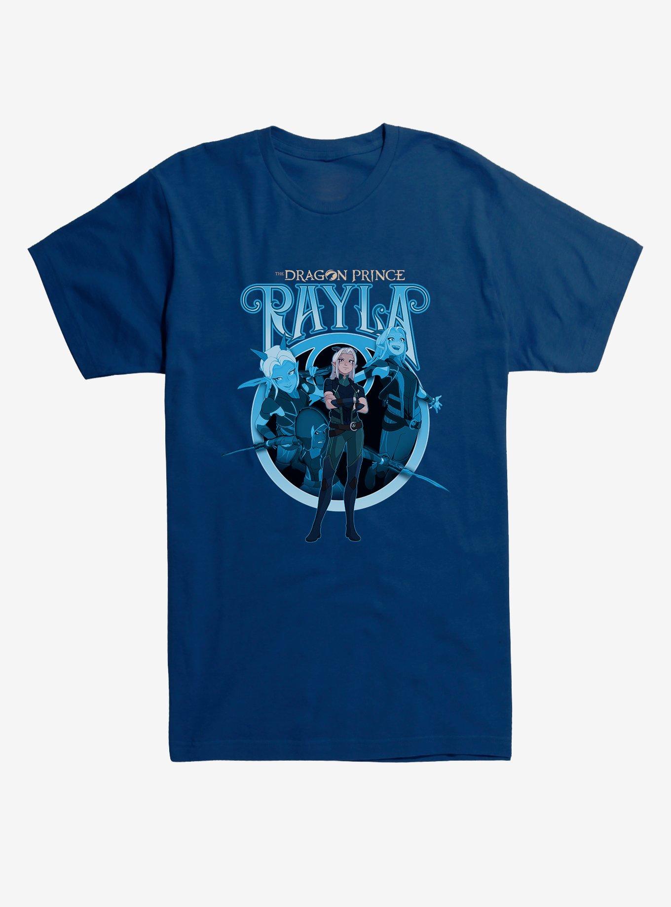 The Dragon Prince Rayla Black T-Shirt, NAVY, hi-res