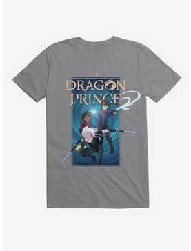 The Dragon Prince Our Heroes Poster Black T-Shirt, STORM GREY, hi-res