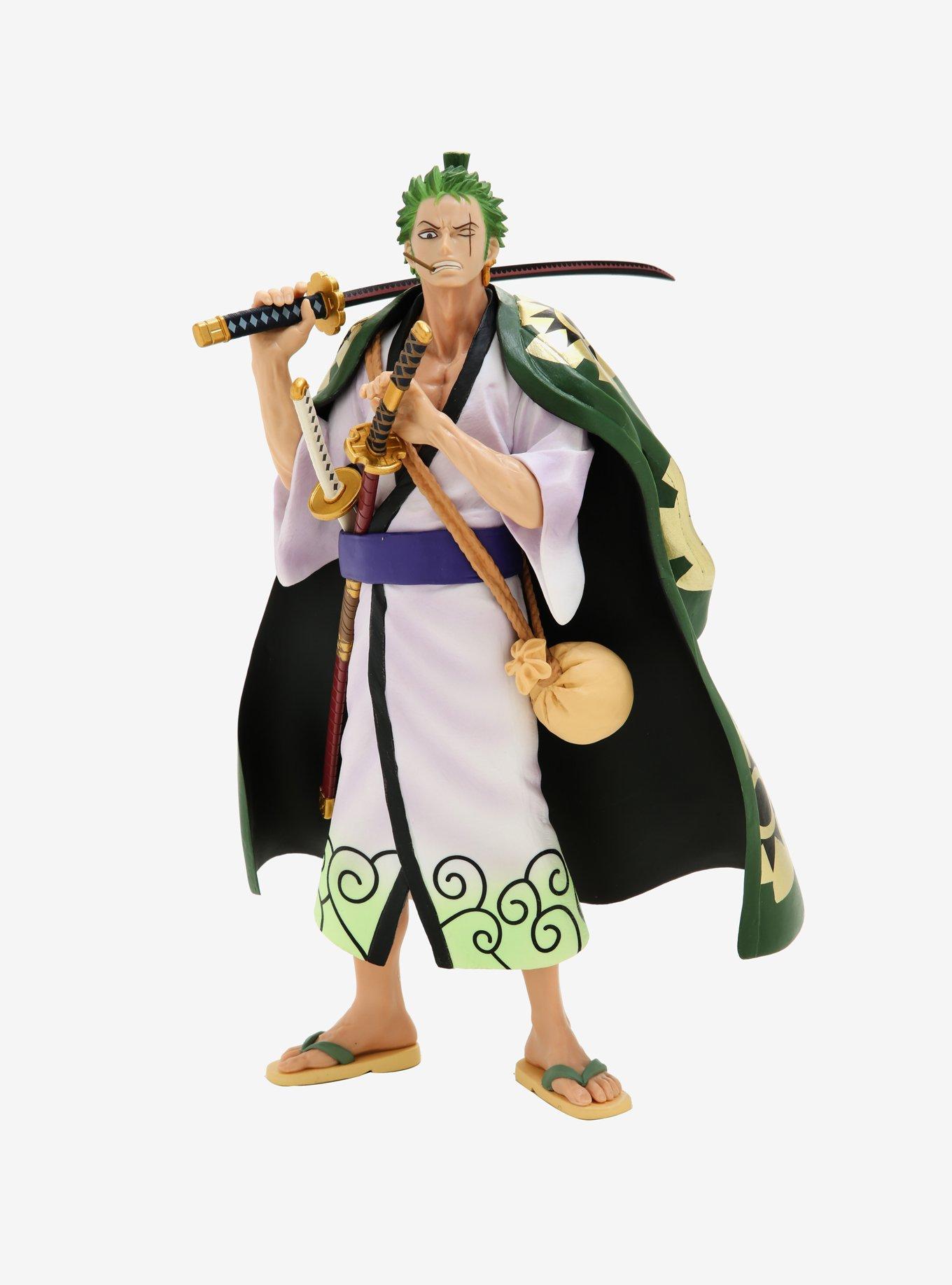 Banpresto One Piece Roronoa Zoro Japanese Style Collectible Figure, , hi-res