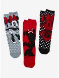 Disney Minnie Mouse Polka Dot Crew Socks Set, , hi-res