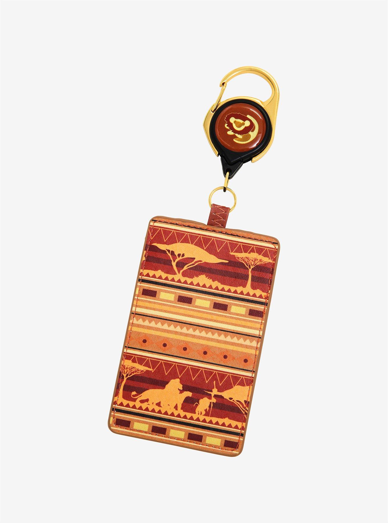 Loungefly Disney The Lion King Safari Retractable Lanyard - BoxLunch Exclusive, , hi-res