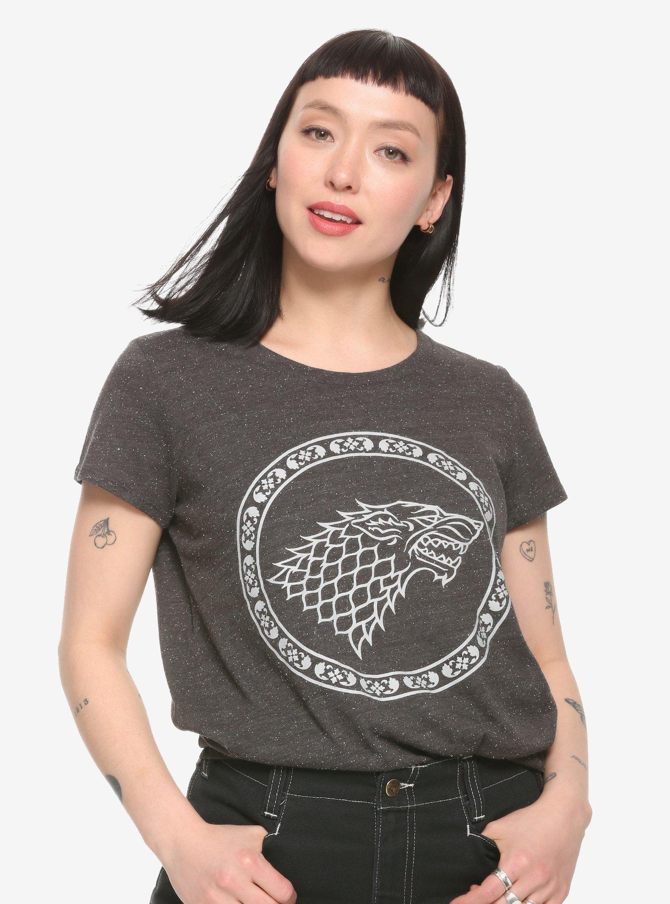 Game Of Thrones Stark Speckle Girls T-Shirt, MULTI, hi-res