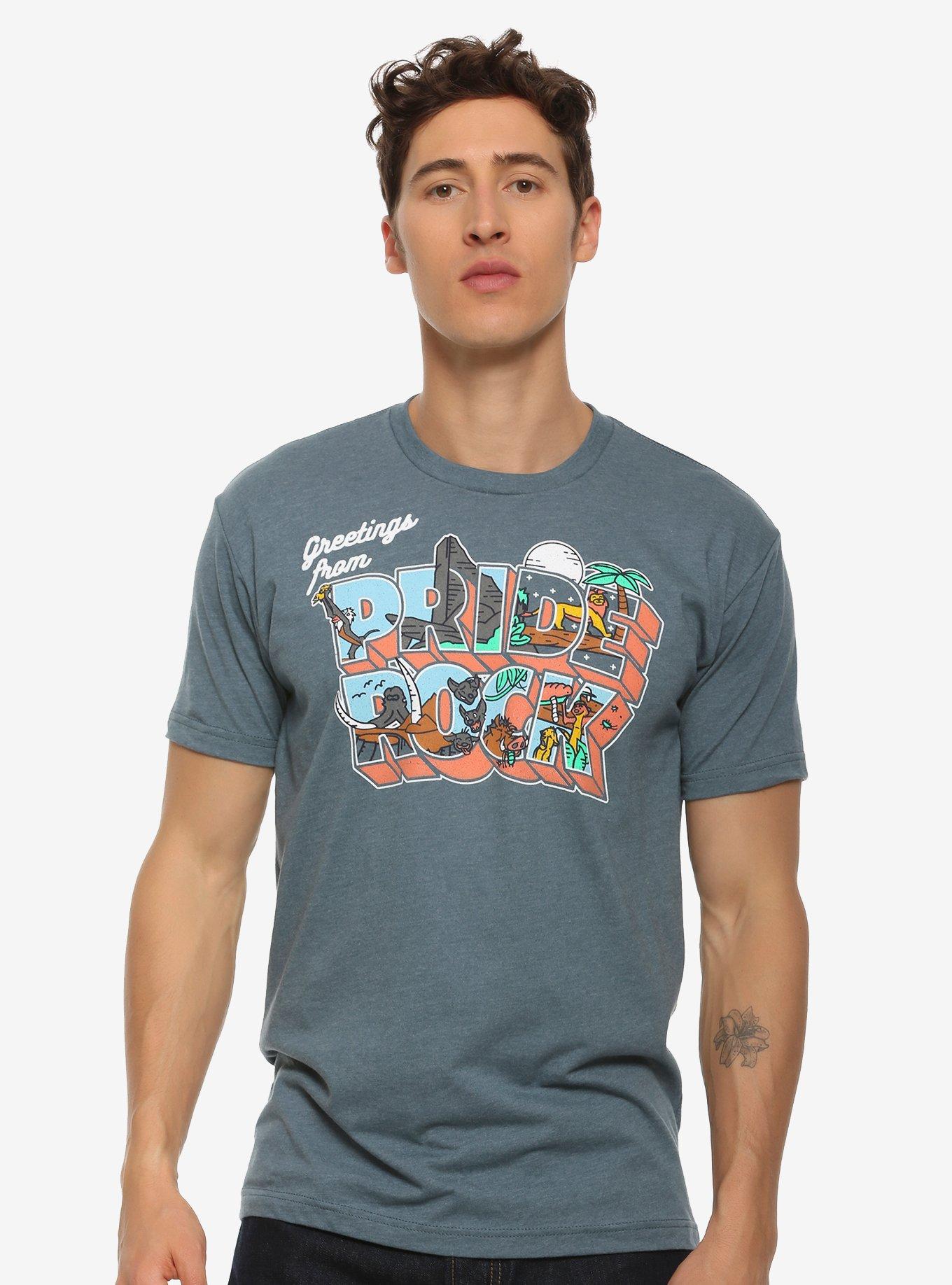 Disney The Lion King Greetings from Pride Rock T-Shirt - BoxLunch ...