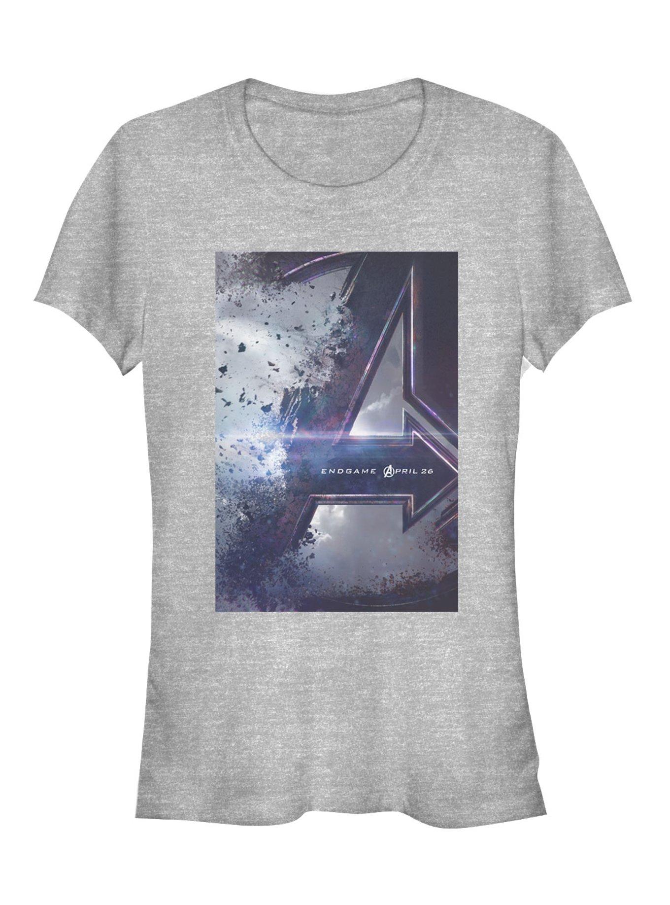 Marvel Avengers Endgame Poster Girls T-Shirt, ATH HTR, hi-res