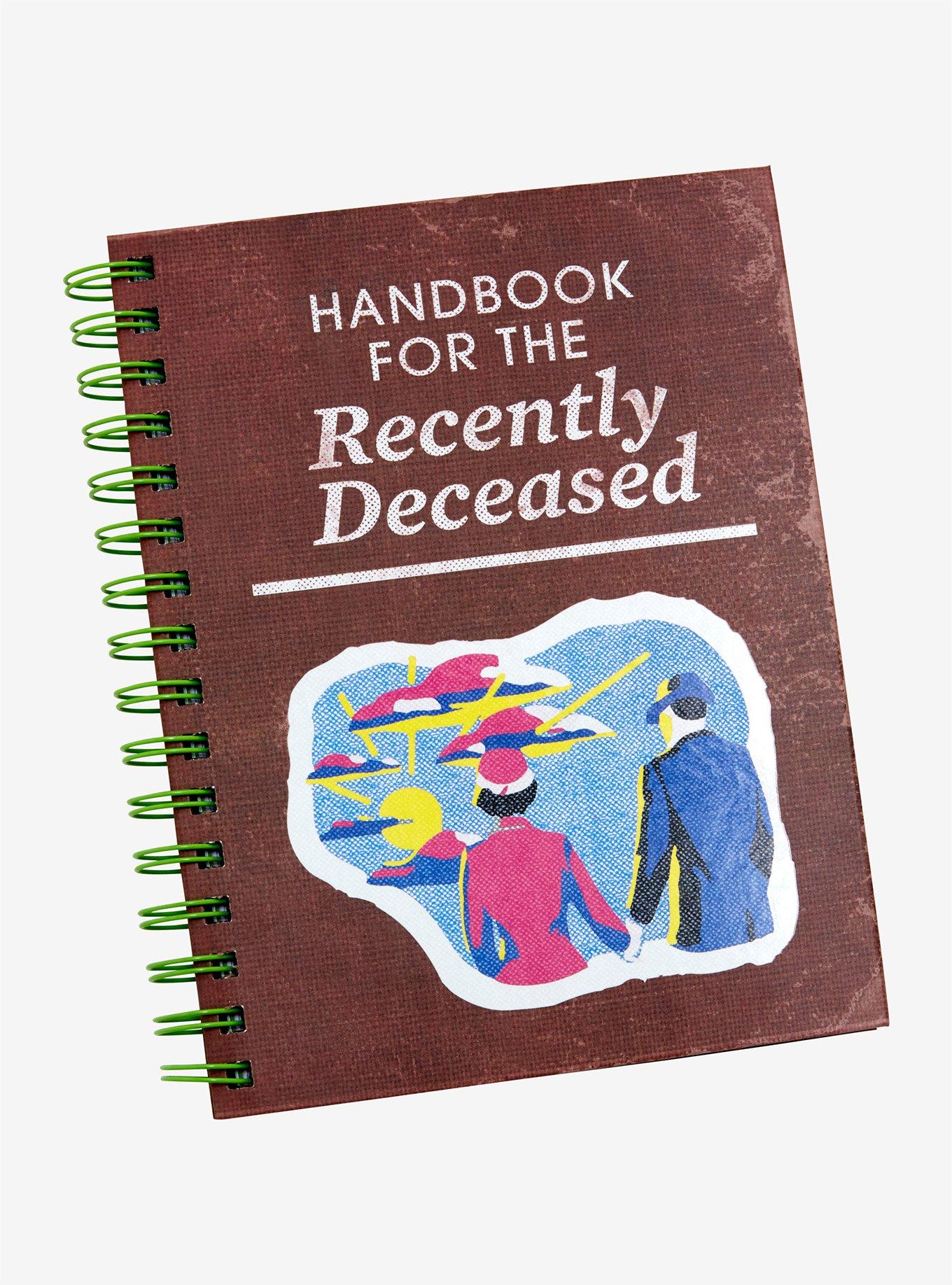 Beetlejuice Handbook For The Recently Deceased Tabbed Journal 